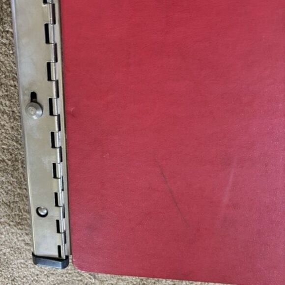 National Brand 94-583 Red Ledger Book - Picture 3 of 8